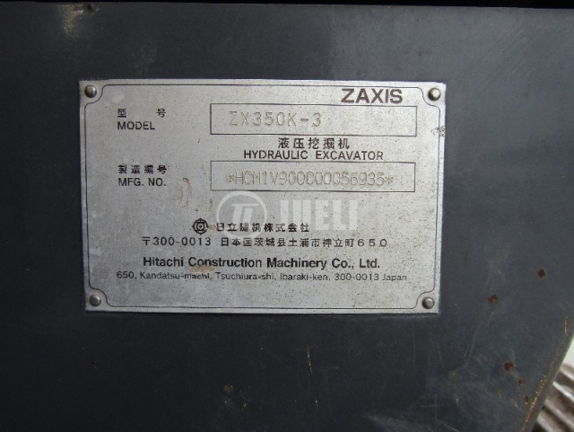 Hitachi ZX350K-3